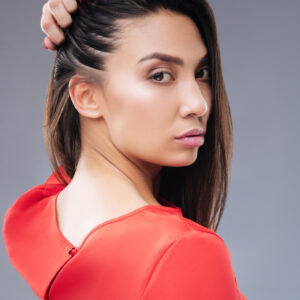 Half Up/Half Down Touch Up