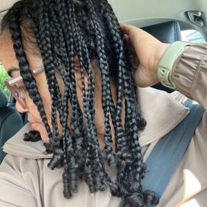 Natural Individual Braids (no hair added)